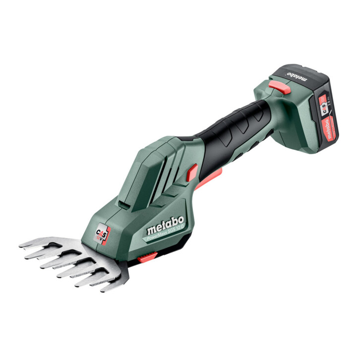 Metabo Akku-Strauch- und Grasschere PowerMaxx SGS 12 Q Werkzeugtasche; 12V 1x2Ah Li-Power + SC 30