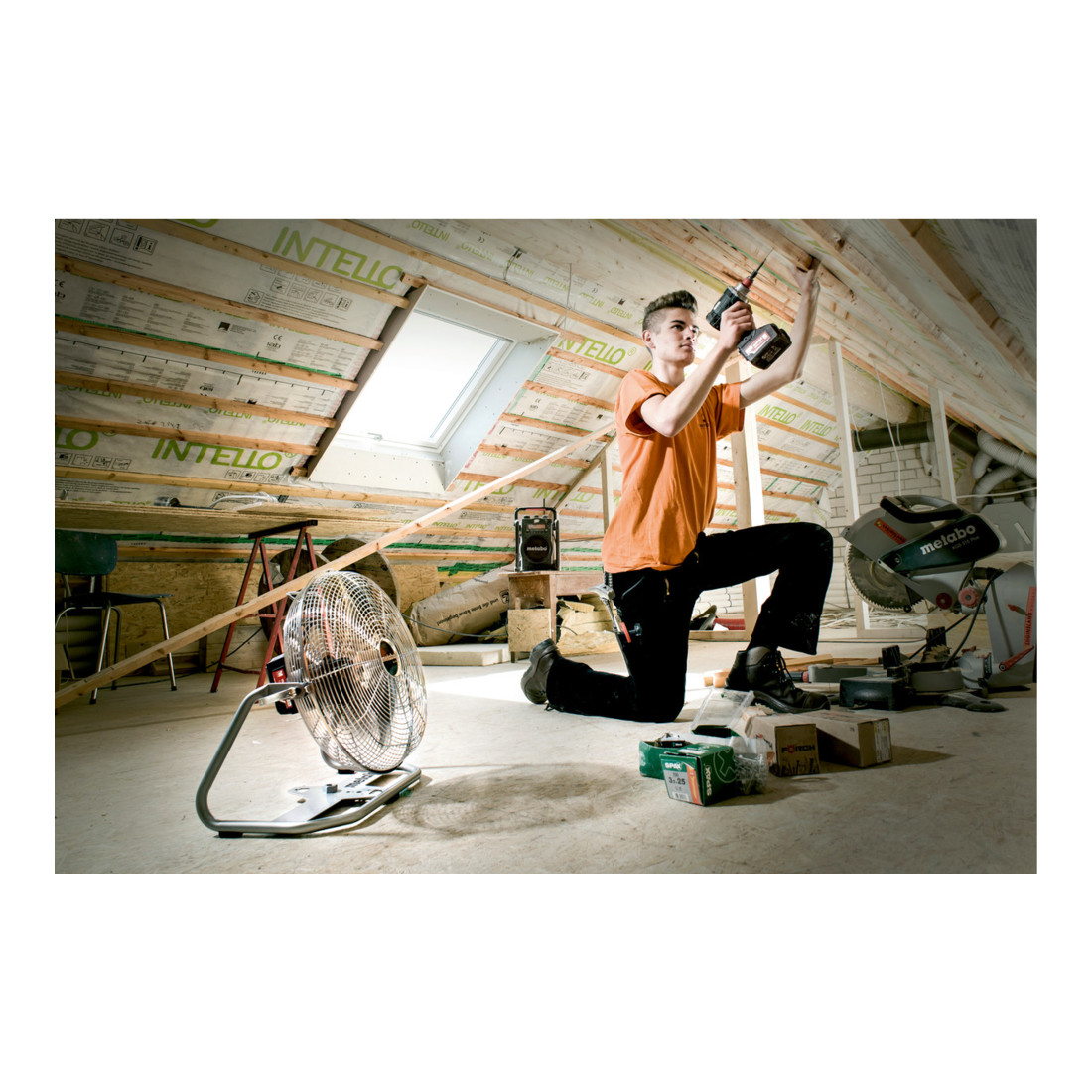 Metabo Akku-Ventilator AV 18 Karton