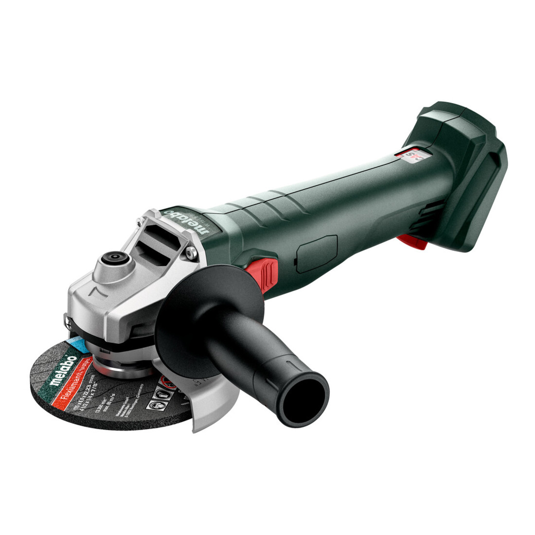 Metabo Akku-Winkelschleifer W 18 L 9-115 metaBOX 165 L