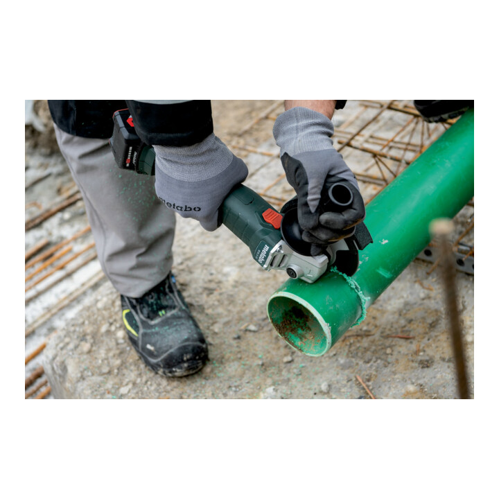 Metabo Akku-Winkelschleifer W 18 L 9-125 Quick mit Schnellspannmutter; Karton