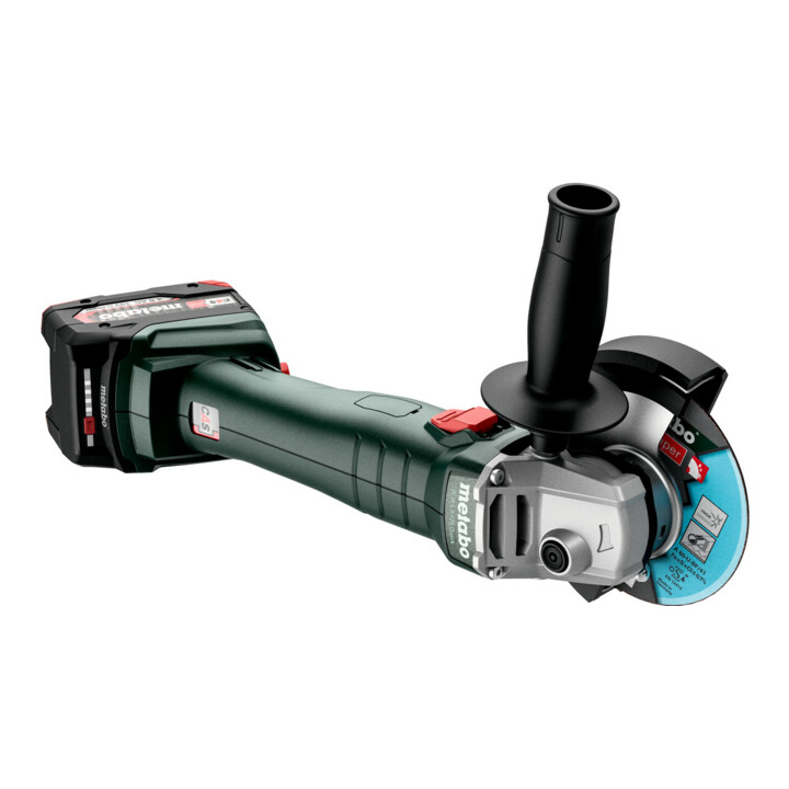 Metabo Akku-Winkelschleifer W 18 L 9-125 Quick mit Schnellspannmutter; Karton