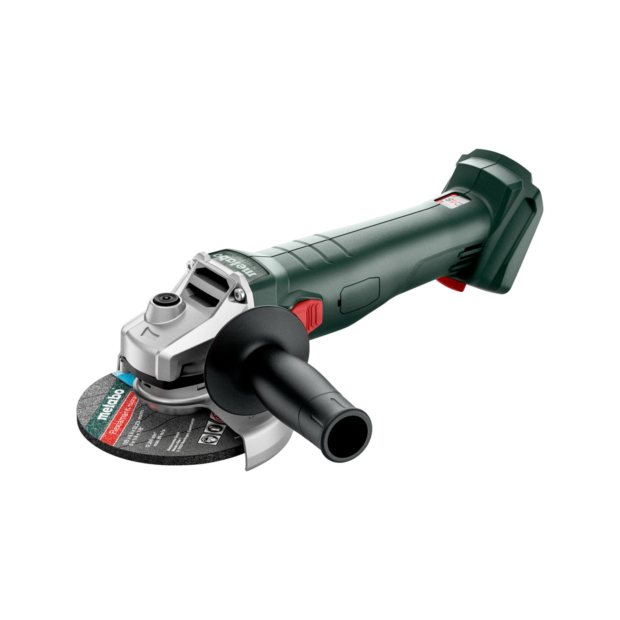 Metabo Akku-Winkelschleifer W 18 L 9-125 Quick mit Schnellspannmutter; metaBOX 165 L