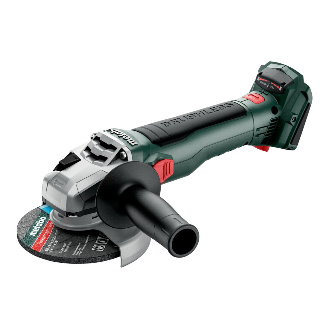 Metabo Akku-Winkelschleifer W 18 LT BL 11-125; metaBOX 165 L