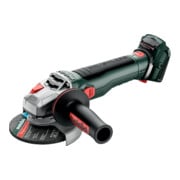 Metabo Akku-Winkelschleifer WB 18 LT BL 11-125 Quick mit Bremse, Schnellspannmutter, drehbarem Akkupack; Karton
