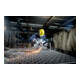 Metabo Akku-Winkelschleifer WB 18 LTX BL 15-125 Quick mit Bremse, Schnellspannmutter, drehbarem Akkupack ; metaBOX 165 L-5