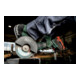 Metabo Akku-Winkelschleifer WPB 18 LT BL 11-125 Quick mit Bremse, Schnellspannmutter, drehbarem Akkupack, Totmannschalter; metaBOX 165 L