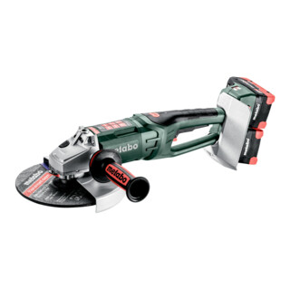 Metabo Akku-Winkelschleifer WPB 36-18 LTX BL 24-230 Quick Kunststoffkoffer; 18V 4x8Ah LiHD + ASC 145 Duo