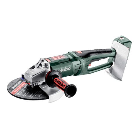 Metabo Akku-Winkelschleifer WPB 36-18 LTX BL 24-230 Quick mit Bremse, Schnellspannmutter, drehbarem Haupthandgriff, Totmannschalter; Kunststoffkoffer