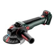 Metabo Akku-Winkelschleifer WVB 18 LT BL 11-125 Quick Inox mit Bremse, Drehzahlregelung, Schnellspannmutter, drehbarem Akkupack; Karton