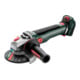 Metabo Akku-Winkelschleifer WVB 18 LT BL 11-125 Quick mit Bremse, Drehzahlregelung, Schnellspannmutter, drehbarem Akkupack; metaBOX 165 L-1