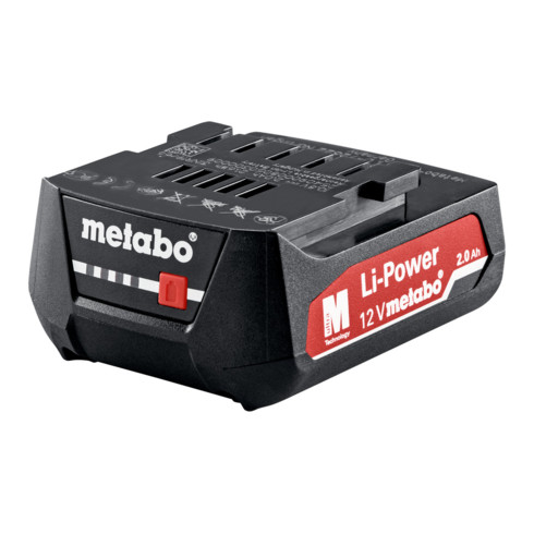 Metabo Li-PowerAkkupack 12 V - 2,0 Ah, "AIR COOLED"