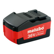 Metabo Li-Power Akkupack 36 V - 1,5 Ah, Compact, "AIR COOLED"