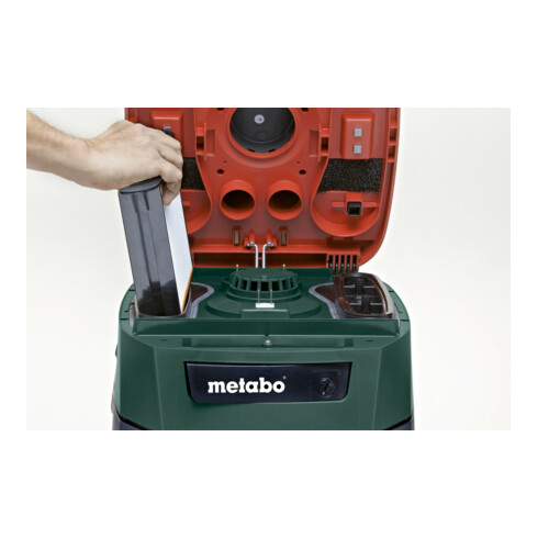 Metabo Allessauger ASR 35 L ACP mit elektromagnetischer Abrüttlung und Druckdifferenzmessung; Karton