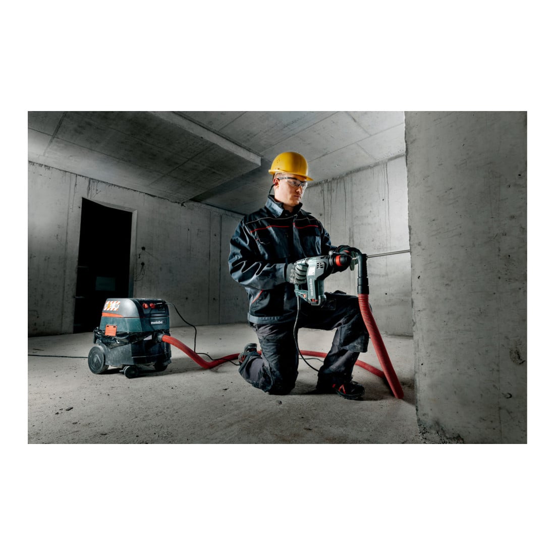 Metabo Allessauger ASR 35 M ACP mit elektromagnetischer Abrüttlung und Einschaltautomatik mit Druckdifferenzmessung; Karton