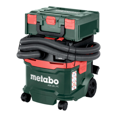 Metabo Alleszuiger ASA 20 L PC (602085000) met handmatige filterreiniging; doos