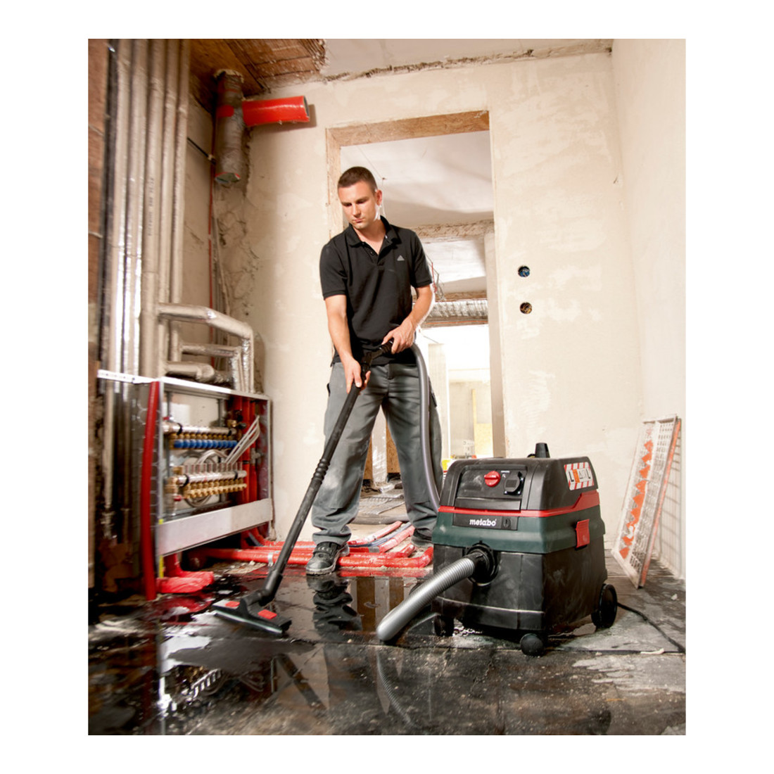 Metabo alleszuiger ASR 25 L SC met elektromagnetische shaker; karton