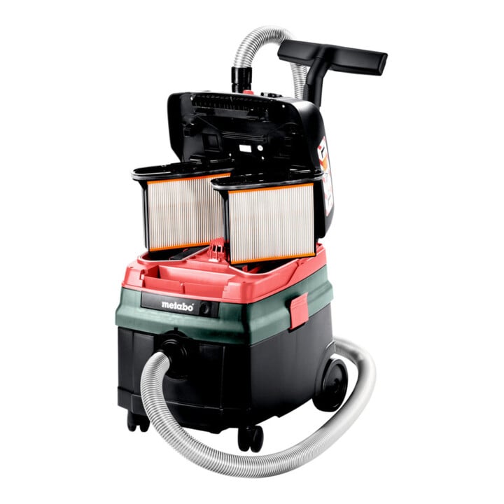 Metabo alleszuiger ASR 25 L SC met elektromagnetische shaker; karton