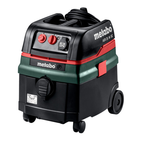 Metabo alleszuiger ASR 25 M SC met elektromagnetische shaker; karton