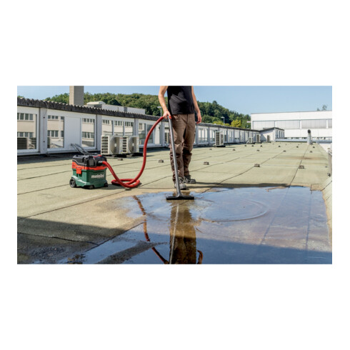 Metabo Aspirateur sans fil eau et poussière AS 36-18 L 20 PC-CC (602072850) avec nettoyage manuel du filtre et CordlessControl