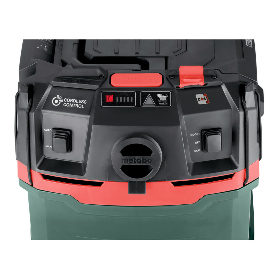 Metabo Aspirateur sans fil humide/sec AS 36-18 H 30 PC-CC (602075850) avec nettoyage manuel du filtre et CordlessControl