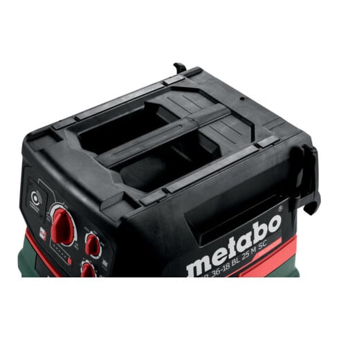 Metabo Aspiratore a batteria ASR 36-18 BL 25 M SC con agitatore elettromagnetico, cartone