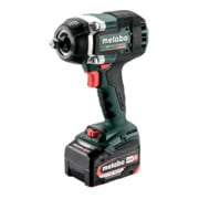 Metabo Avvitatore a impulsi a batteria SSW 18 LTX 800 BL metaBOX 145 L; 18V 2x5.2Ah Li-Power + ASC 55-1