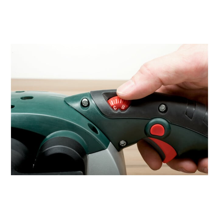 Metabo Bandschleifer BAE 75 mit Maschinenständer; Karton