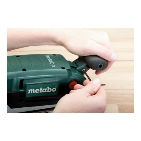 Metabo Bandschleifer BAE 75 mit Maschinenständer; Karton