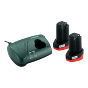 Metabo Basic-Set 10.8 V 2 x 2.0 Ah-1