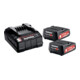 Metabo Basis-Set 12V 2 x 2.0 Ah-1