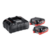 Metabo Basis-Set 12V 2 x LiHD 4.0 Ah