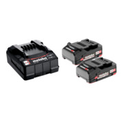 Metabo Basis-Set 2 x 2.0 Ah-1