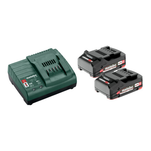 Metabo Basis-Set 2 x 2.0 Ah