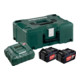 Metabo Basis-Set 2 x 4.0 Ah + metaBOX 145-1