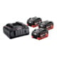 Metabo Basis-Set 3 x LiHD 5.5 Ah