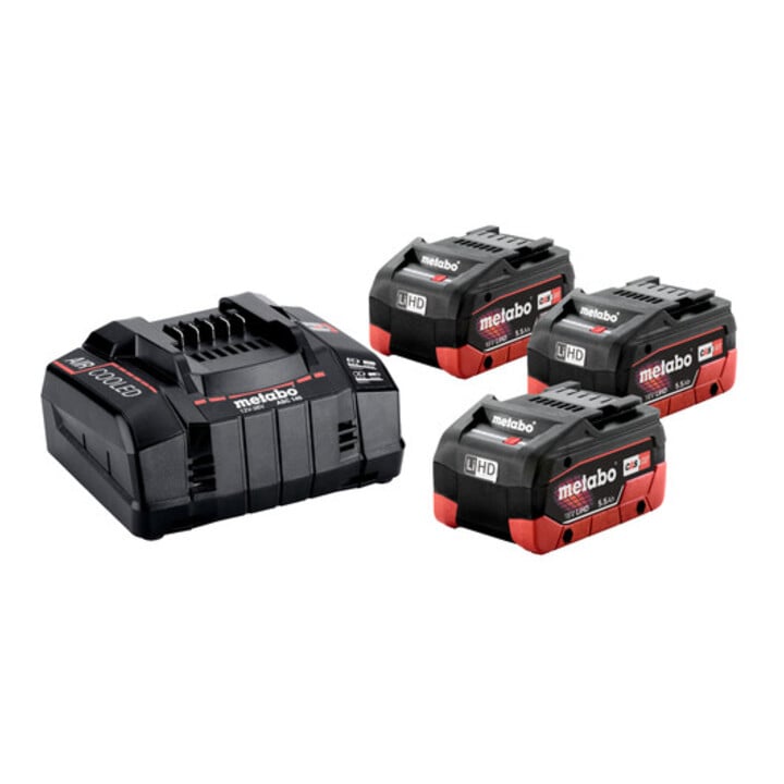 Metabo Basis-Set 3 x LiHD 5.5 Ah