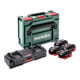 Metabo Basisset 4 x LiHD 8.0 Ah + ASC 145 Duo + Metaloc-1