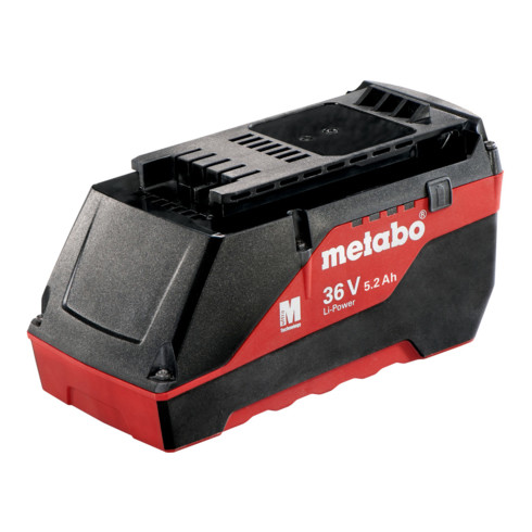 Metabo Batteria 36 V, 5,2Ah, Li-Power Extreme, AIR COOLED