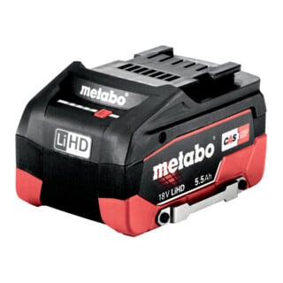 Metabo Batteria con staffa di sicurezza LiHD 18 V - 5,5Ah