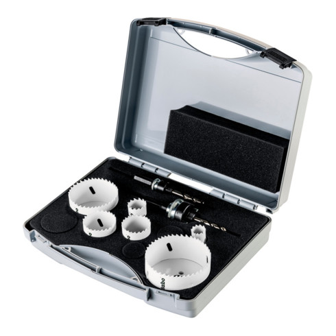 Metabo bi-metalen gatenzaag assortiment, 8 delig