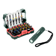 Metabo Bit-Box SP, 29-teilig + Mini Flash light