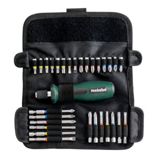 Metabo Bit-Rolltasche SP, 30-teilig