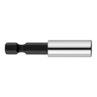 Metabo bithouder 1/4"/ 52 mm, niet-magnetisch met borgring