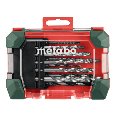 Metabo boormachine assortiment rolkoffer SP, 13 stuks