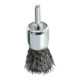Metabo borstel 25x0,3 mm/ 6 mm, staal gegolfd, met 6mm schacht
