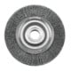 Metabo Brosse circulaire en fil d'acier 150x28x1/2"/0,3 mm pour meuleuse double, version USA
