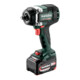 Metabo Clé à chocs sans fil SSW 18 LTX 800 BL metaBOX 145 L; 18V 2x5,2Ah Li-Power + ASC 55-1