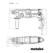 Metabo Combihamer KHE 2645 (601710500) Kunststof koffer-5