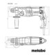 Metabo Combihamer KHE 2845 (601739500) Kunststof koffer-4