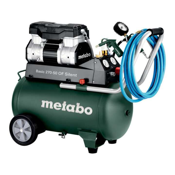 Metabo Compresseur Basic 270-50 OF Silent (601594000), carton